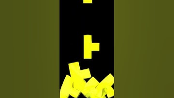 TETRIS SOFTBODY E #tetris  #softbody #animation #tetrislife