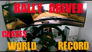 Rally Driver chases World Record in DIRT Rally 2.0