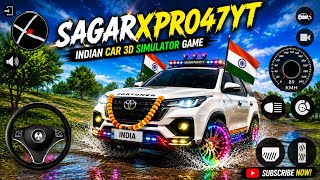 Fortuner.dj remix song 🚀🌍 Indian car 3D simulator game 🎯🚀 subscribe to my channel #fortuner #like  screenshot 3