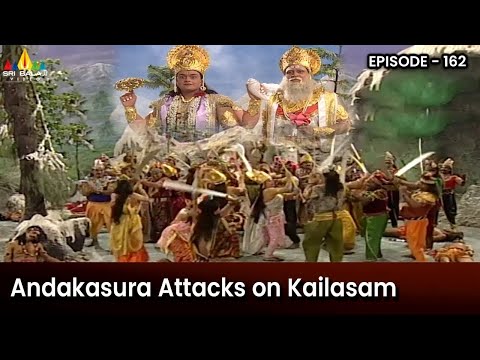 Andakasura Attacks on Kailasam | Episode 162 | Om Namah Shivaya Telugu Serial @SriBalajiMovies - SRIBALAJIMOVIES