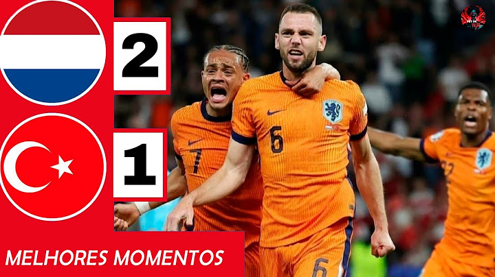 Holanda x Turquia 2x1 MELHORES MOMENTOS - EUROCOPA 2024 - Quartas de Final!