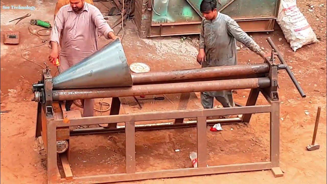 Incredible Super Hard Metal Bending Process Amazing Modern Metal