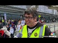Dozens march for worker and immigrant rights in Bay Area May Day protests