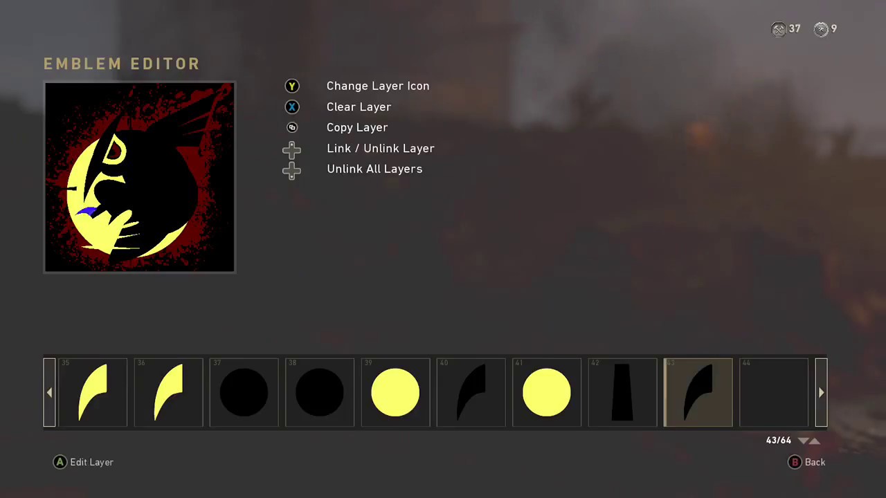 COD WW2 akame ga kill night raid emblem tutorial