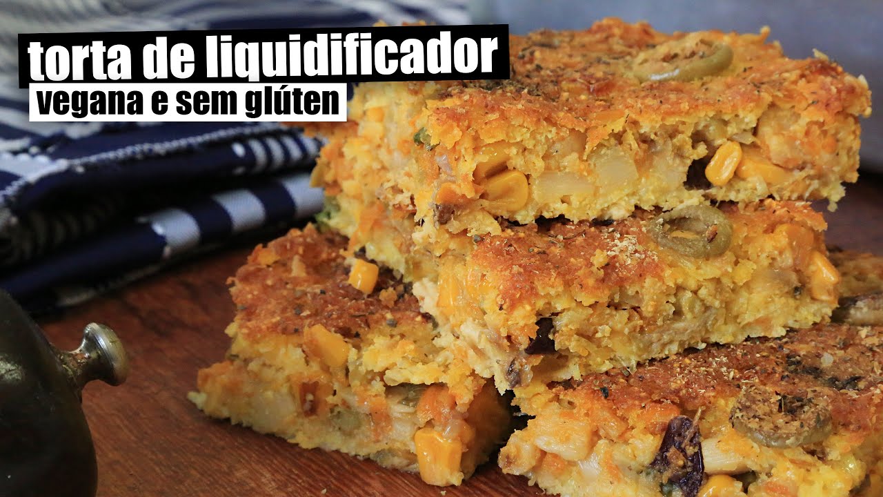 TORTA DE LIQUIDIFICADOR COM SOBRA DE ARROZ | VEGANA, SEM GLÚTEN E DELICIOSA | TNM Vegg