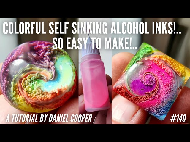 Using alcohol inks in rein to create amazing 3d resin petri art. Which  brand of white alcohol ink is best? Video…