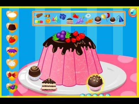 العاب حلويات للاطفال تزيين حلويات للاطفال لعبة الطبخ كعك خبز وتزيين الكعك  صنع عصير - YouTube