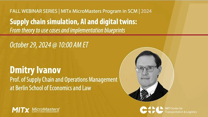 Supply chain simulation, AI and digital twins: theory to use cases and implementation blueprints