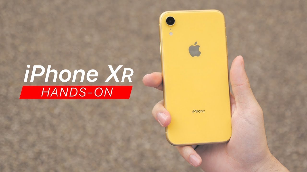 Iphone Xr Hands On Youtube