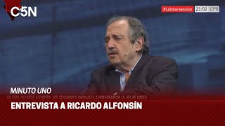 RICARDO ALFONSÍN: ¨Que la UCR se DEFINA y ROMPA¨