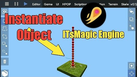 How To Instantiate Object in its magic engine tutorial #itsmagicengine