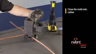Type XBQ, Cable to Cable - nVent ERICO Cadweld Exothermic Connection