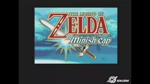 The Legend of Zelda: The Minish Cap Game Boy Gameplay -