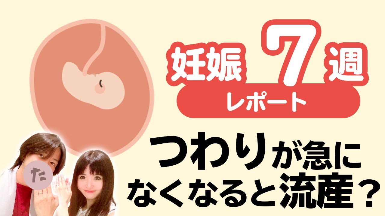 フーフーバー ツワリが急になくなると流産の可能性 急遽クリニックを受診しました 098 Youtube