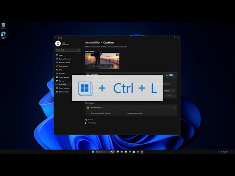 Dive into live captions Windows 11