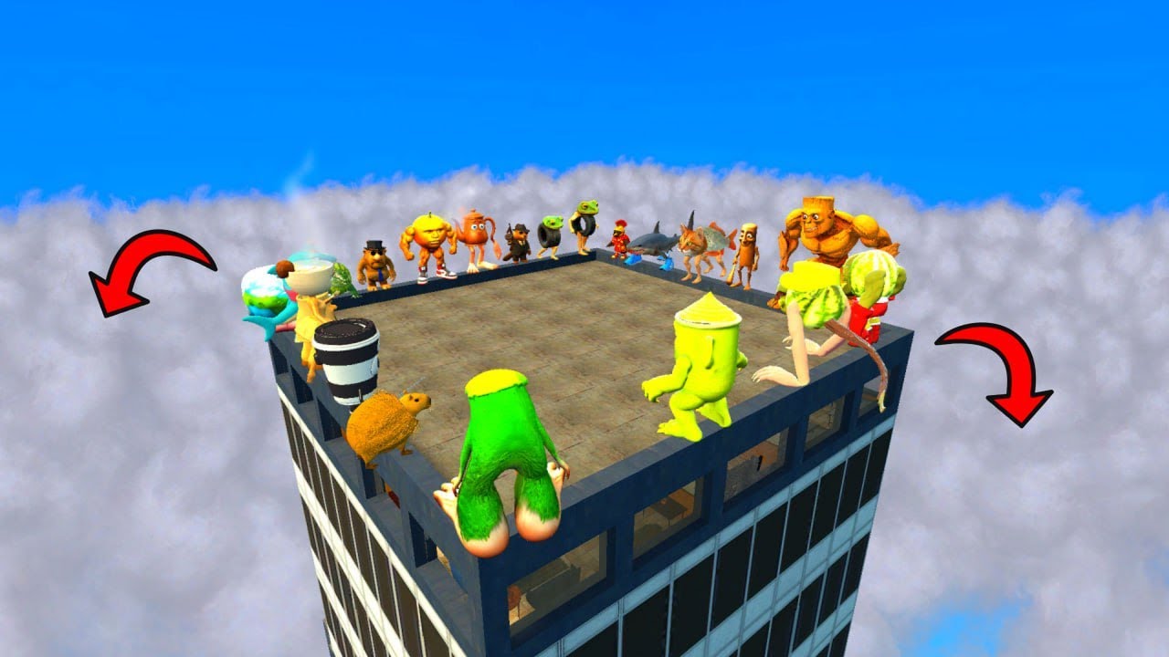 Spartan Kicking Brainrot Italian Memes Sky | Garry's Mod