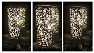 $5 Glam Candle Holder Using Dollar Tree Vase and Candle Holder