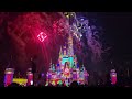 New Disney Enchantment Fireworks with nostalgic images of Walt Disney. October, 2022.