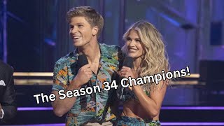 Championship Seasons: Season 34 Robert Irwin & Witney Carson Profile