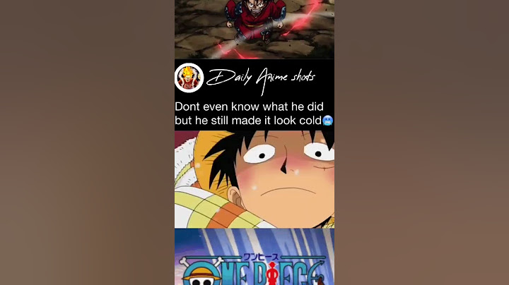 Luffy help Rabbit 😀😳 | One piece
