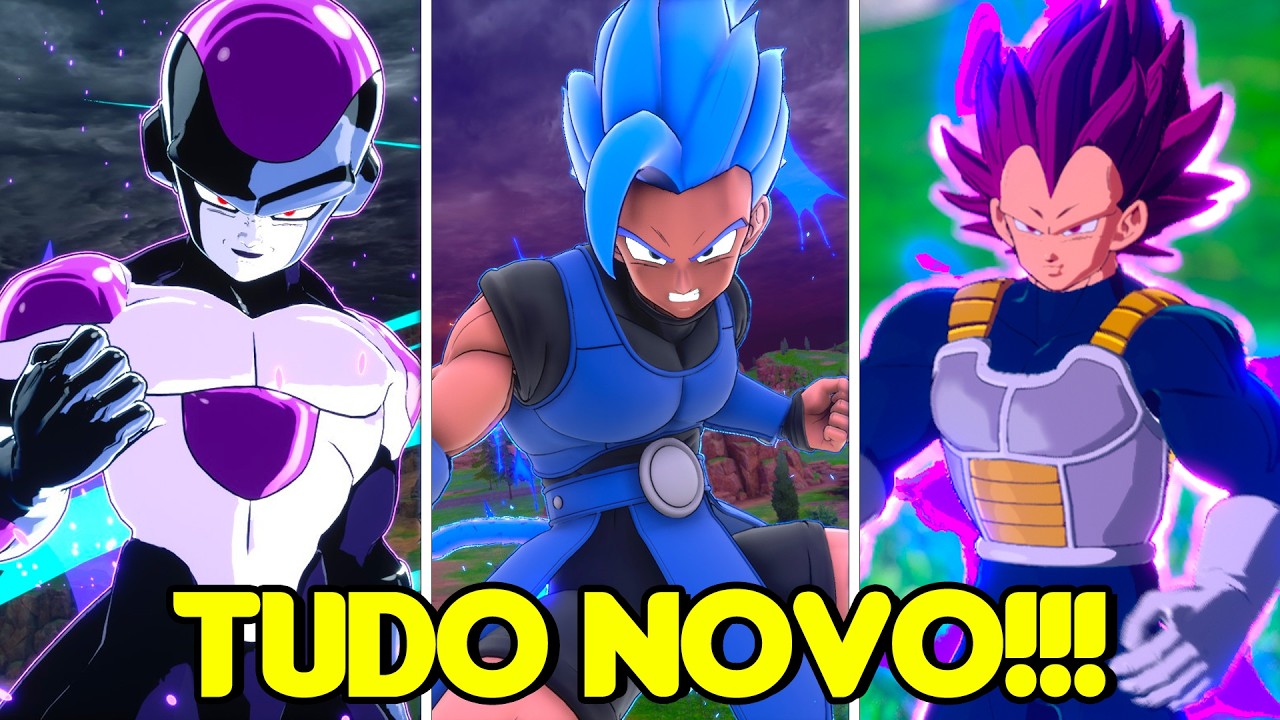 ATUALIZEI O DRAGON BALL SPARKING ZERO E FICOU MELHOR QUE O ORIGINAL