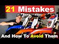 21 Common Mistakes Made with Dirt Bikes - And How To Avoid Them