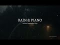 3 HOURS SOOTHING PIANO RAIN BLACK SCREEN SLEEP