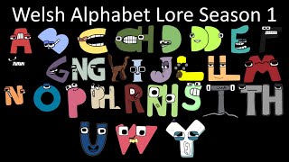 Welsh Alphabet Lore Season 1 - The Fully Completed Series | NJsaurus