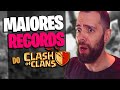 UM ABSURDO! OS MAIORES RECORDS DO CLASH OF CLANS! DE TODOS OS TEMPOS