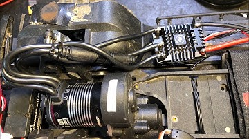 THE NEW HOBBYWING AXE 2300kv INSTALLED AND SETUP IN A GEN8 SCOUT II