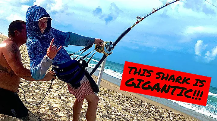 I Couldn't Stop This Fish!!! | Shark Fishing From The Beach!
