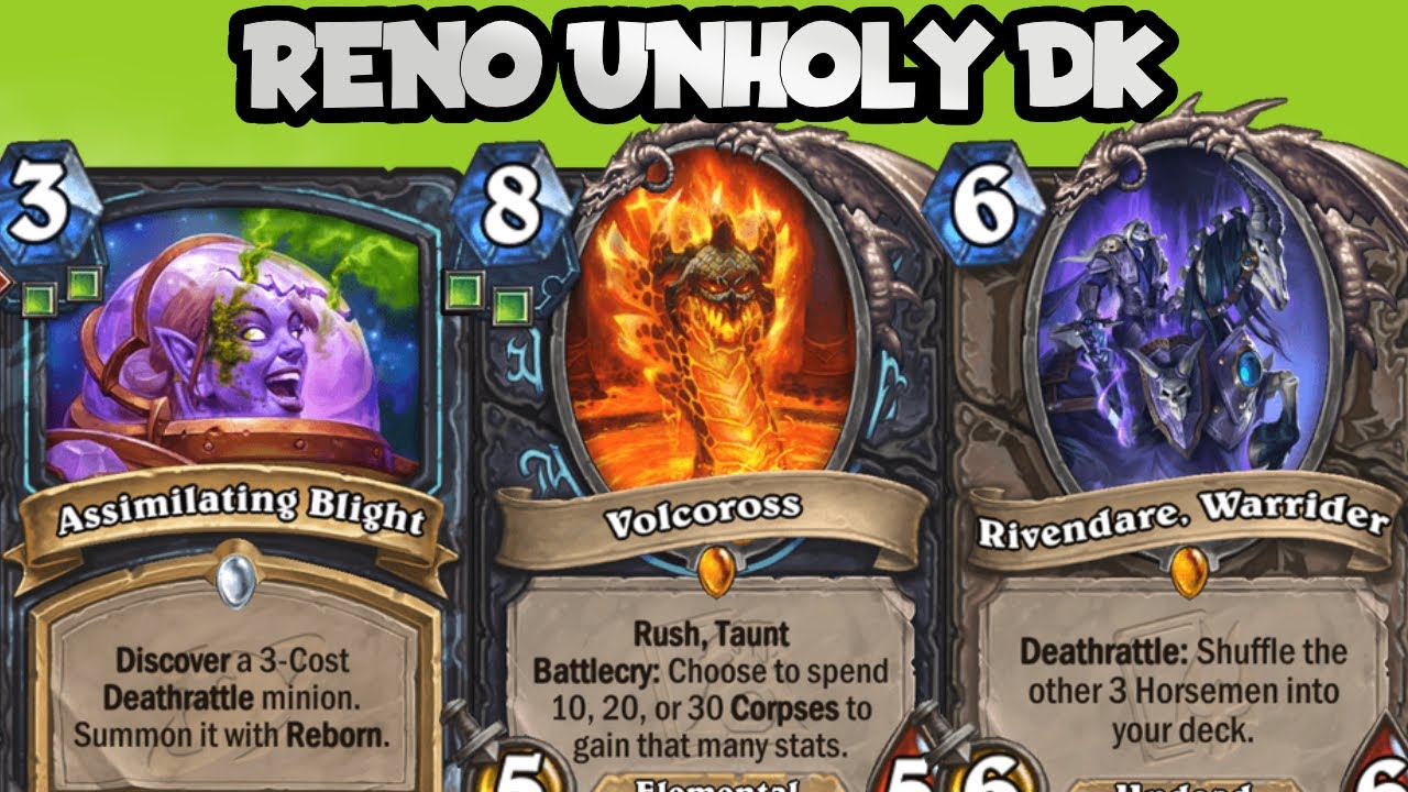 Pick Your Favorite OTK Combo with Reno Unholy DK!