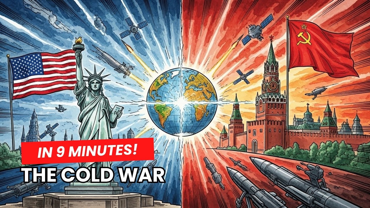 The Cold War Explained in Minutes – Tensions, Conflicts & Nuclear ...