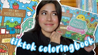 Ohuhu Alcohol Markers + Tiktok Shop coloring book! by BunnyJanie 290 views 6 months ago 6 minutes, 20 seconds