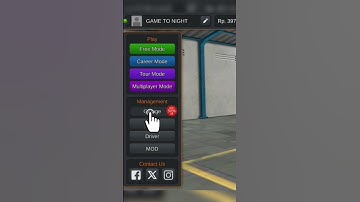 Garage mode | Bus simulator indonesia | Bus Livery | bus new update | #viralvideo #bussid #shorts