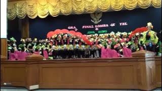 Grand final Yel yel SMPN 28 surabaya tahun 2016