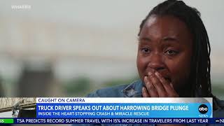 Truck driver recalls harrowing details of Louisville bridge crash, rescue: 'It happened so fast'
