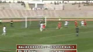 Balıkesirspor - Nilüfer Beldiyespor .Texsaslar