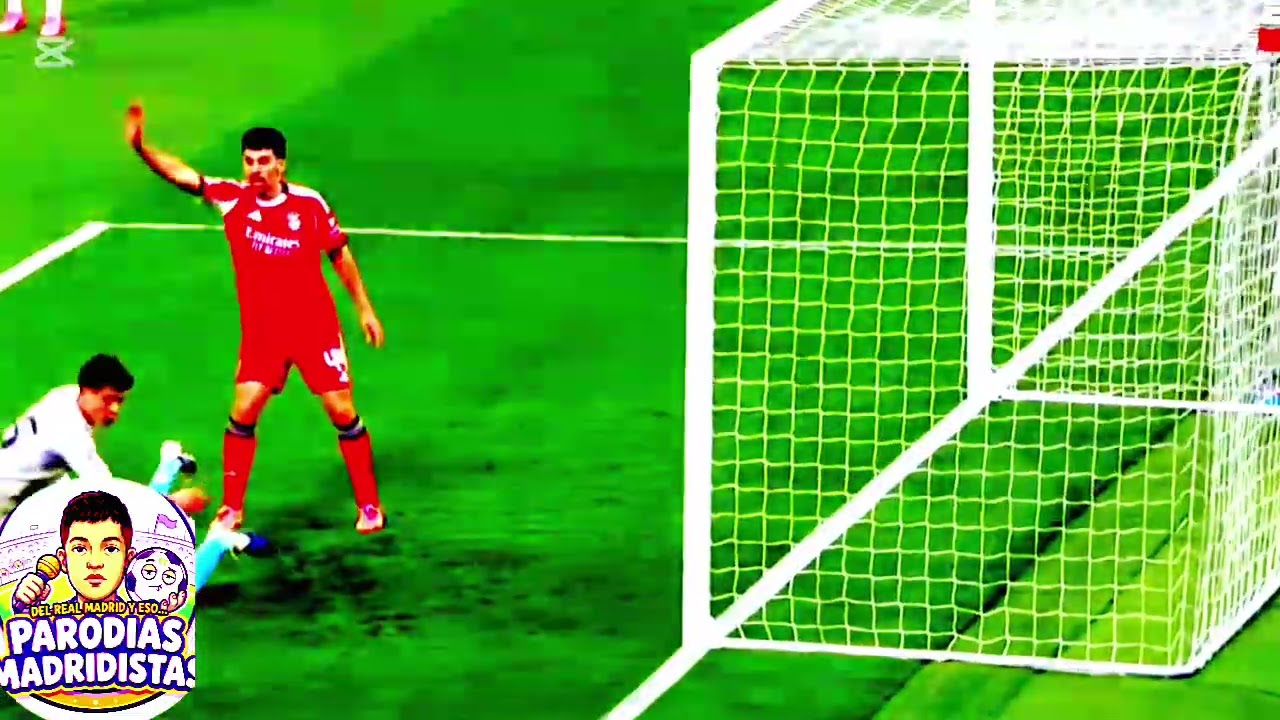 Parodia Real Madrid vs benfica champions League