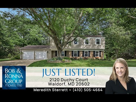 2120 Duchy Court, Waldorf, MD home video tour