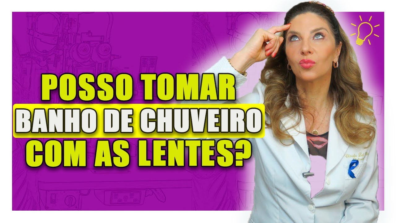Lentes De Contato - Pode Tomar Banho Com As Lentes De Contato