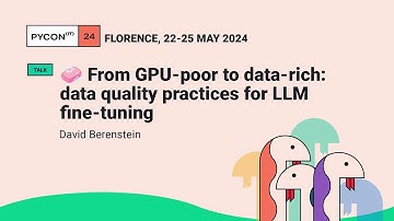 🧼 From GPU-poor to data-rich: data quality practices for LLM fine-tuning - David Berenstein