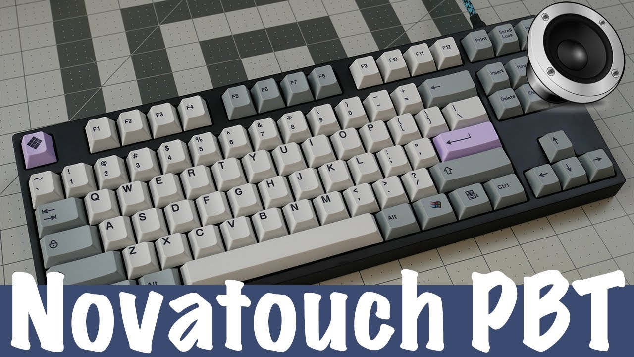 Topre Series: Novatouch with PBT Typing Sounds