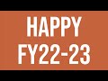 Happy fy 202223
