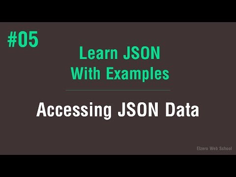 فيديو: كيف يتم تخزين بيانات JSON؟