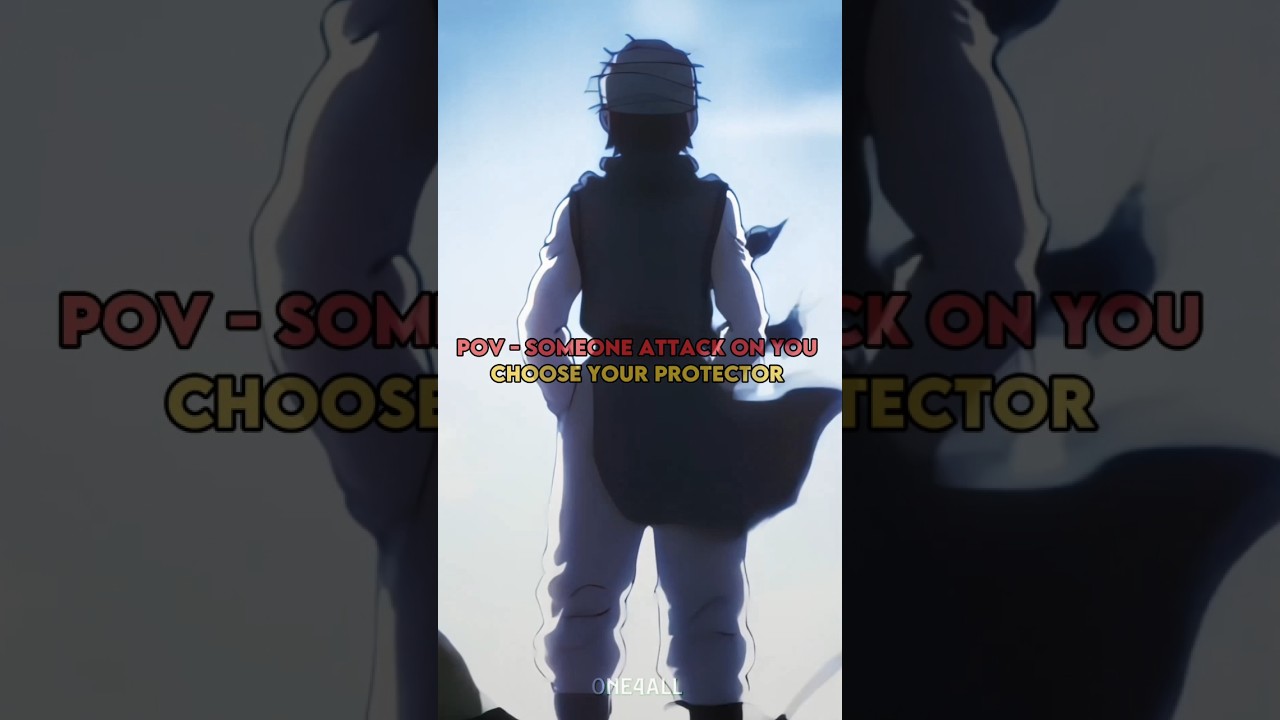 someone attack on you choose your anime character ❤️🕊️