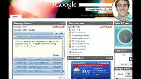 Oracle CRM On Demand Web 2 0 Features