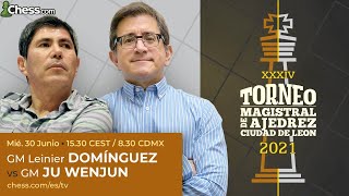 Leinier Dominguez vs. Ju Wenjun | Magistral de León