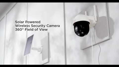 DEKCO DC9E Solar Camera Installation and WiFi Set Up