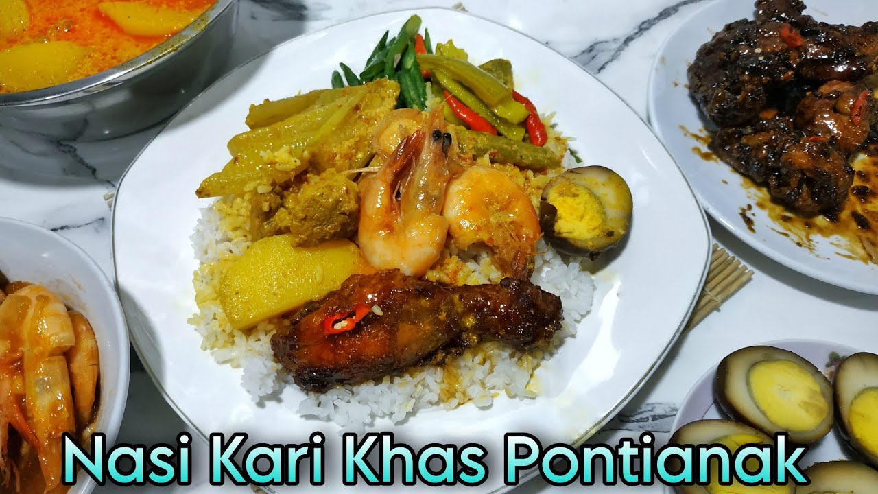 Nasi Kari Khas Pontianak ••Rasanya Enak Banget Bikin Sendiri Ternyata Tidak Susah